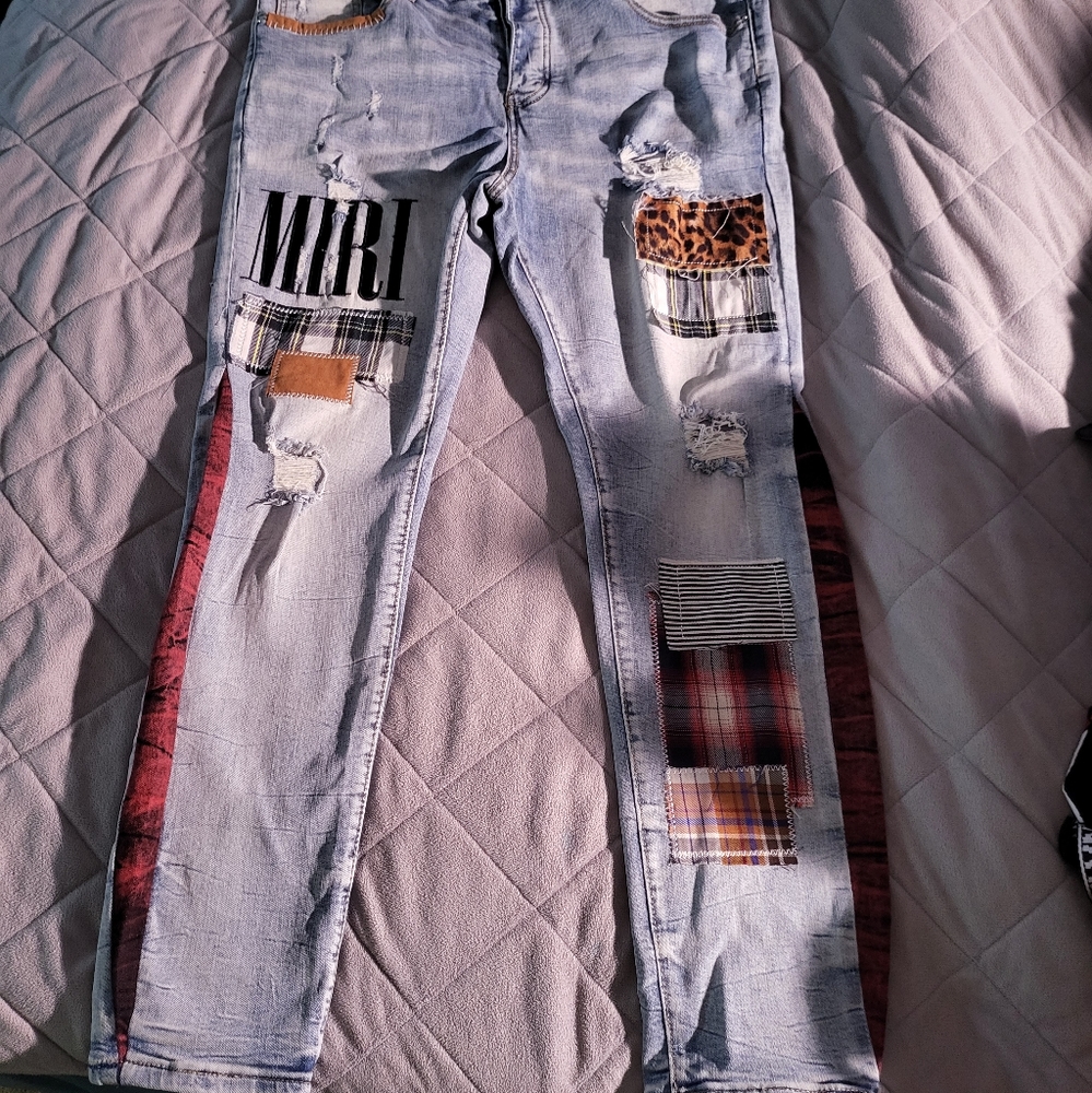 AMIRI JEANS SIZE 38 CUSTOM TAYLORED  1 of 1 PAIR